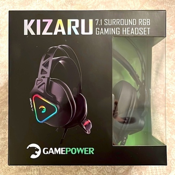 Brand New 7.1 Virtual Surround Sound Premium Gaming Headset Gamer Vibration - Picture 1 of 15
